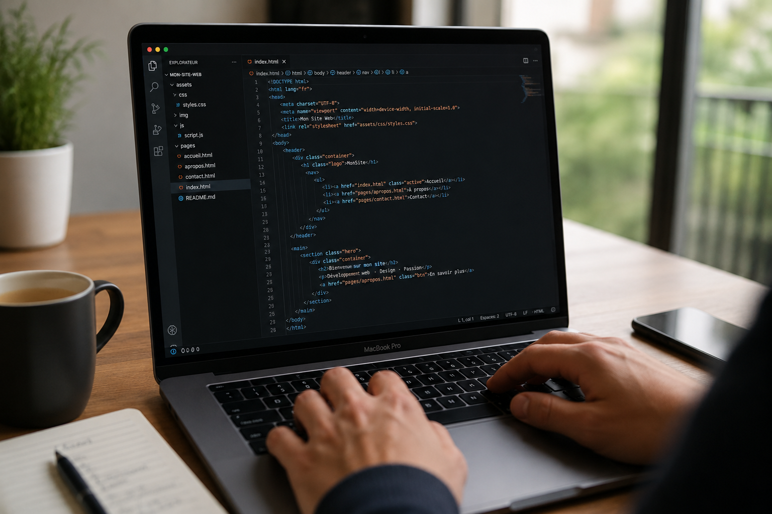Création d'un site internet professionnel